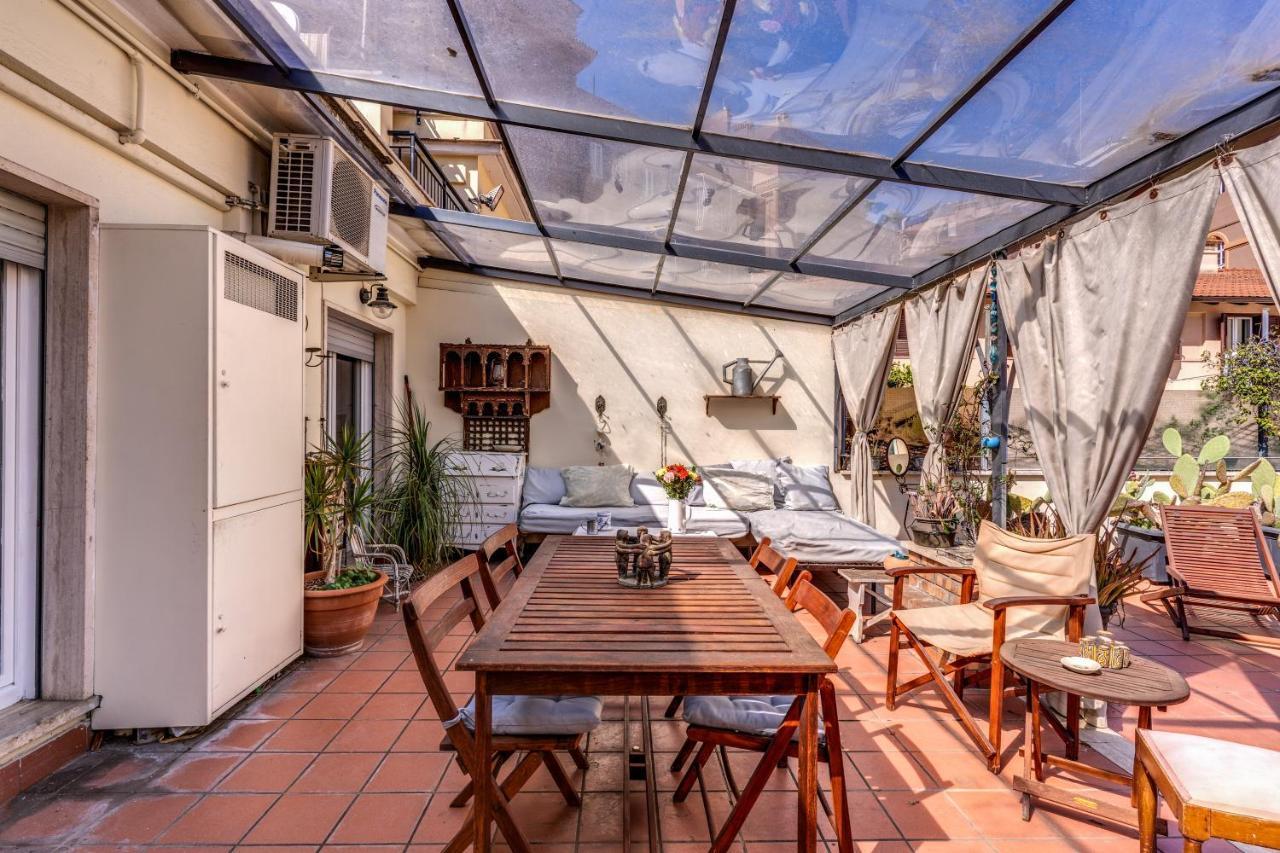 Cozy Flat In Vatican Area With Private Terrace Rom Eksteriør billede