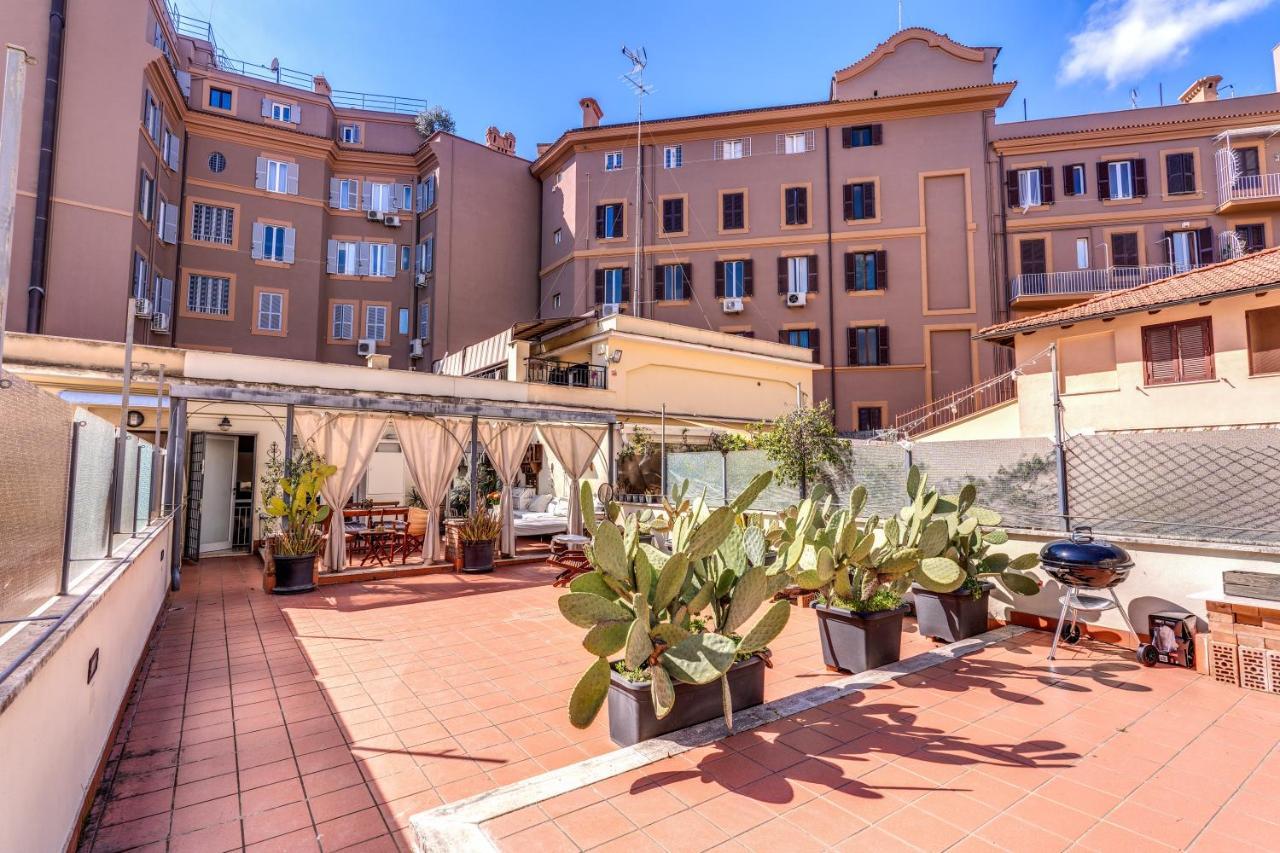 Cozy Flat In Vatican Area With Private Terrace Rom Eksteriør billede